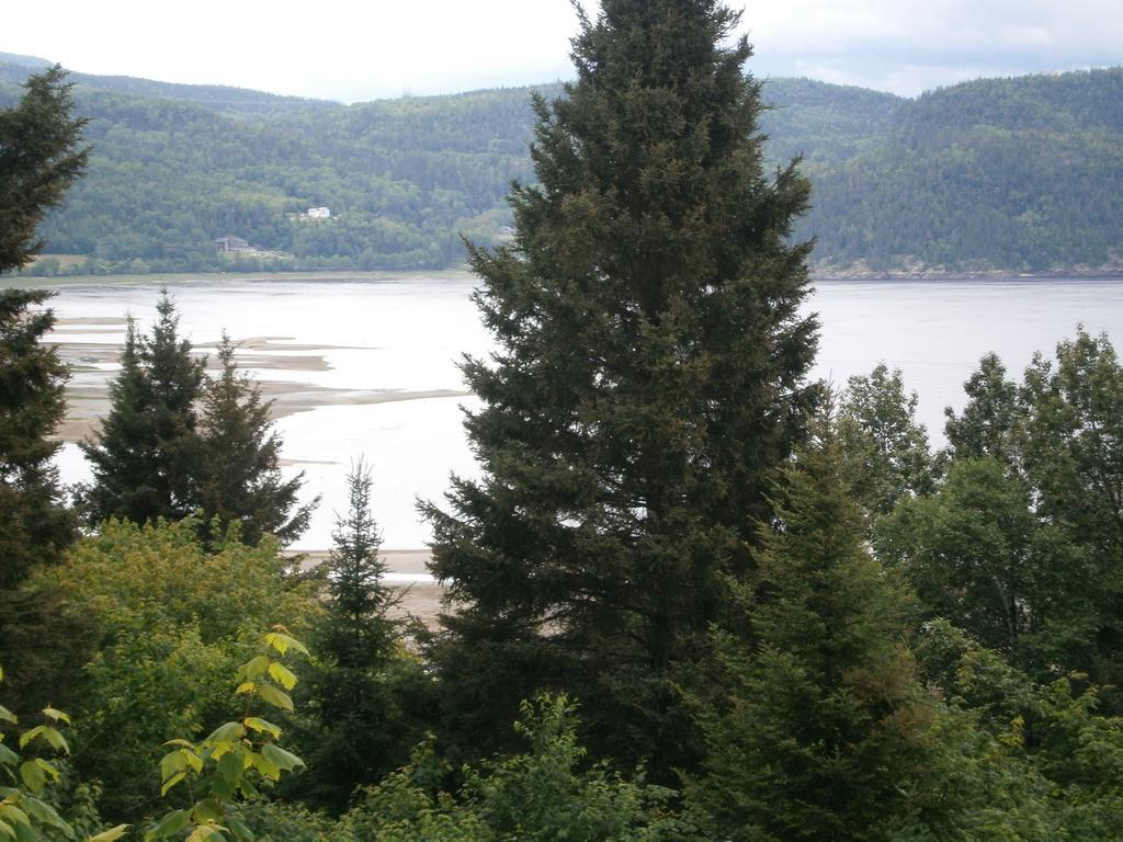 Apartmán Panoramique Du Fjord LʼAnse-Saint-Jean Exteriér fotografie