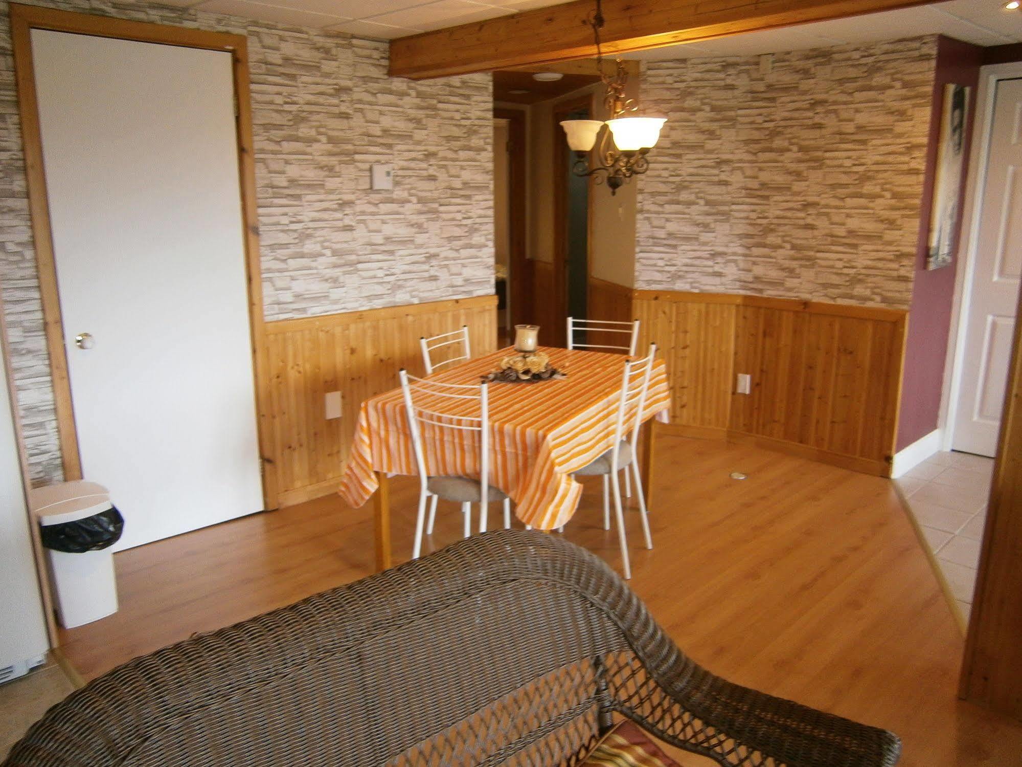 Apartmán Panoramique Du Fjord LʼAnse-Saint-Jean Exteriér fotografie