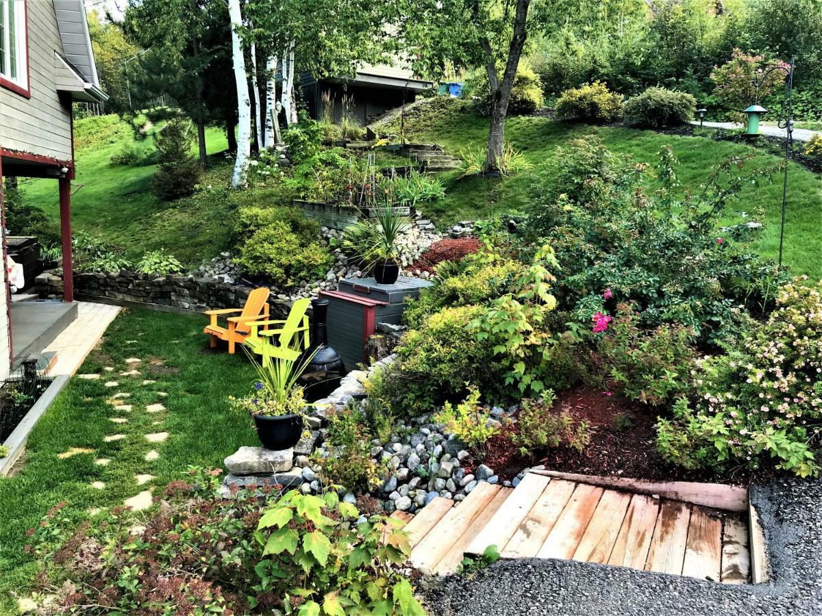 Apartmán Panoramique Du Fjord LʼAnse-Saint-Jean Exteriér fotografie