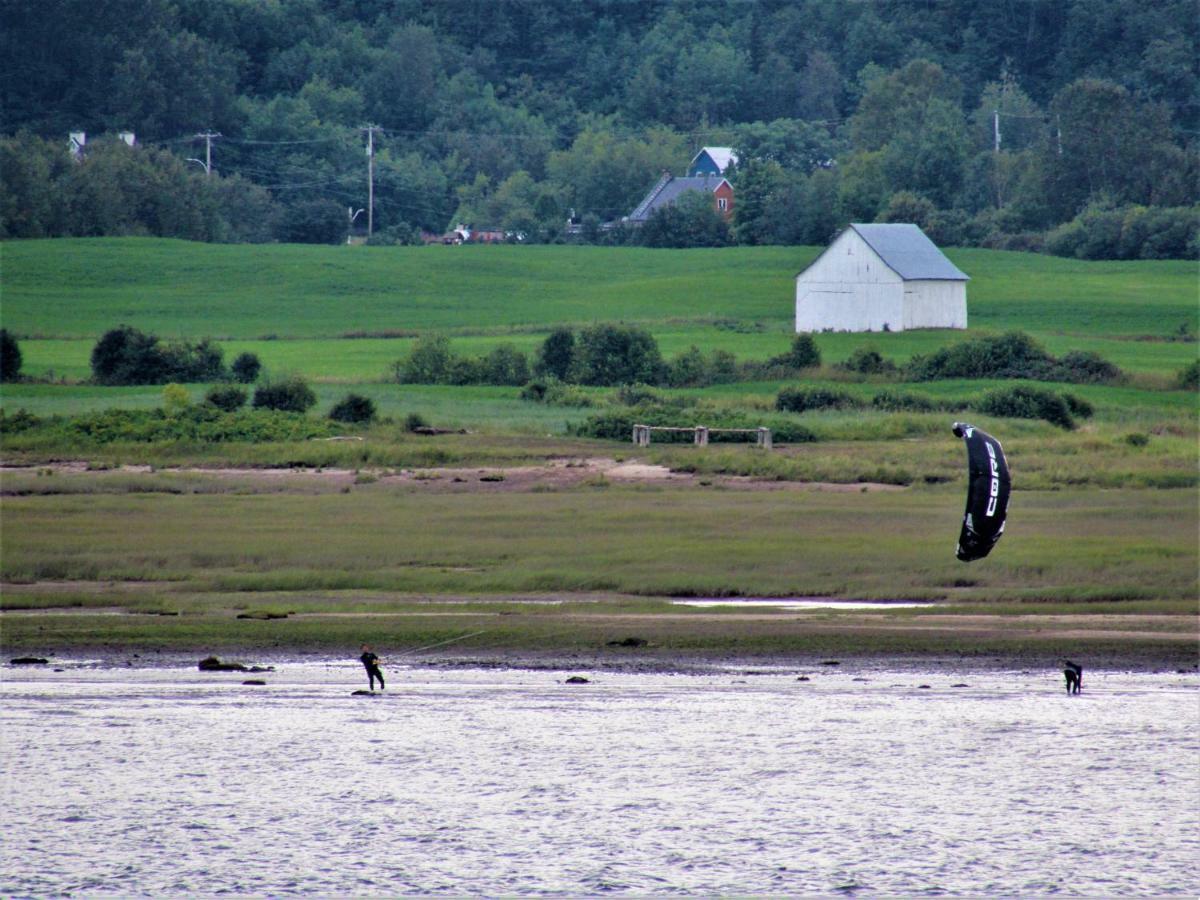 Apartmán Panoramique Du Fjord LʼAnse-Saint-Jean Exteriér fotografie
